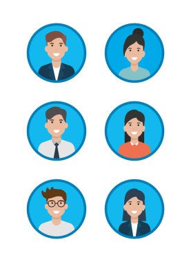 sosyal ağ medya düz tasarım