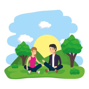 açık insanlar aktivite düz tasarım