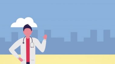 işçiler karakterler ile ABD işgücü gün kutlama