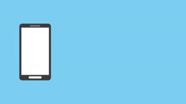 takım animasyonu ile akıllı telefon cihazı