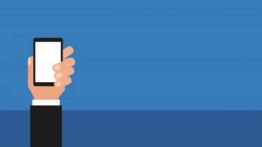 Laptop ve Smartphone çift ile sosyal medya teknolojisi