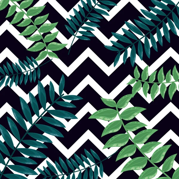 tropikal yaprakları koyu arka plan