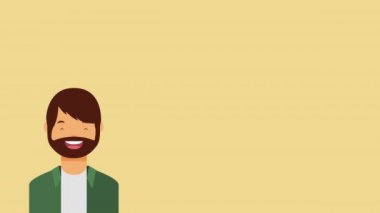 insan ve dizüstü bilgisayar ile sosyal medya teknolojisi