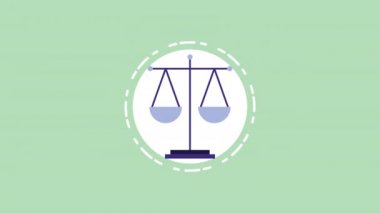 ölçek dengesi eşitlik video animasyonu