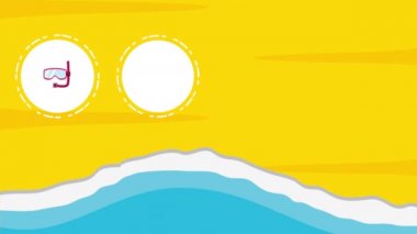 Yaz saati tatilleri, 4k video animasyonu