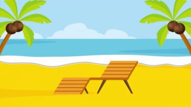 Yaz saati tatilleri, 4k video animasyonu