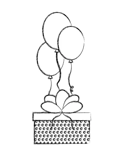 생일 선물 상자 — 스톡 벡터