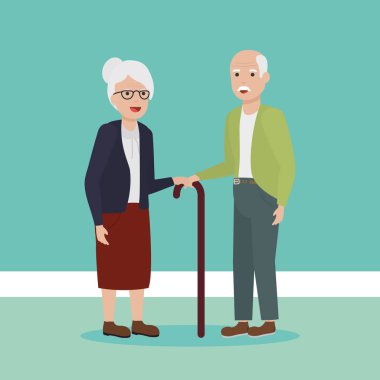 insanlar aile düz tasarım görüntü