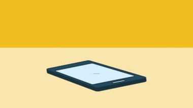 Zarf e-posta sosyal medya ile tablet