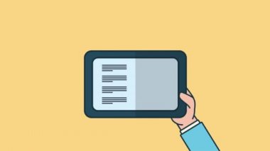 sohbet uygulamasıyla tablet cihaz