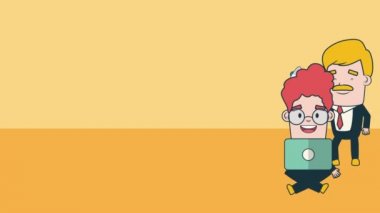 Avatars karakterler ile işadamları
