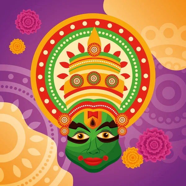 Fête du festival heureux onam — Image vectorielle