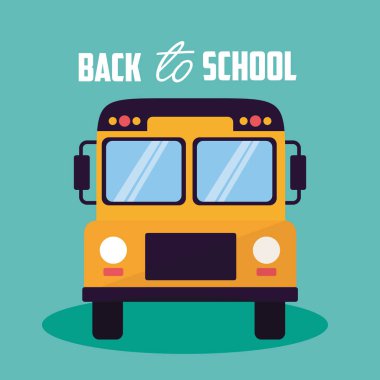 geri okul vektör tasarımı