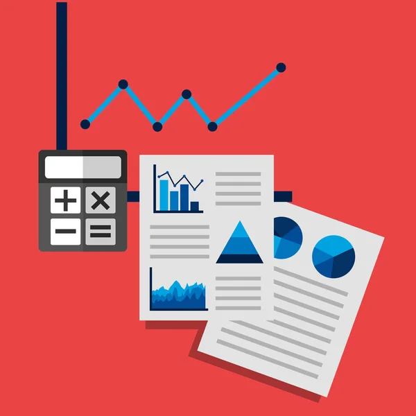 Estatísticas e design infográfico —  Vetores de Stock