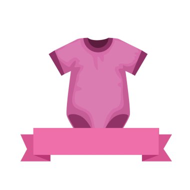 Bebek duş kartı giysileri ile