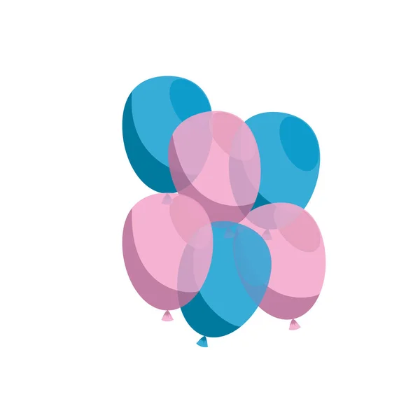 two pink and teal balloons illustration, Cuteness Android application  package, Cartoon balloon transparent backgrou…