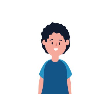 Sevimli küçük çocuk Avatar karakteri