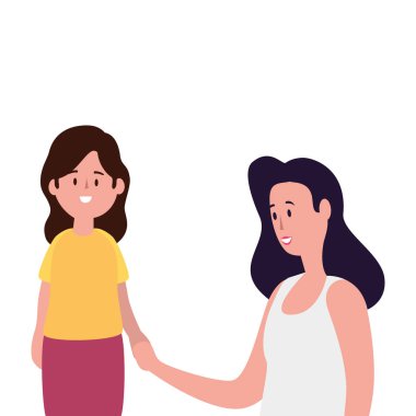 kızı aile karakterleri ile anne