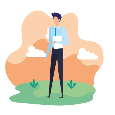 kampta zarif işadamı işçi