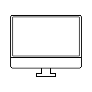 masaüstü bilgisayar elektronik cihaz simgesi