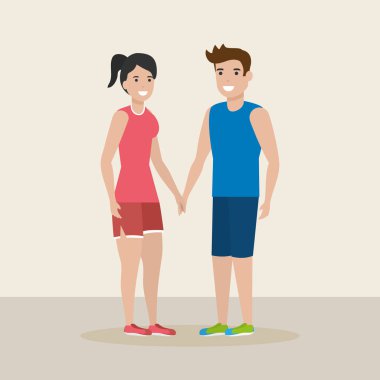 insanlar aile düz tasarım görüntü