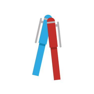 kalem çalışma araçları izole simgeler