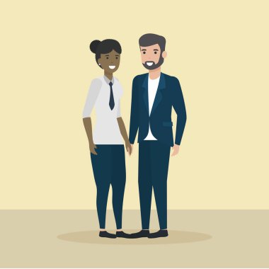 insanlar aile düz tasarım görüntü