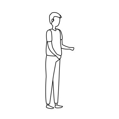 Zarif iş adamı Avatar karakteri