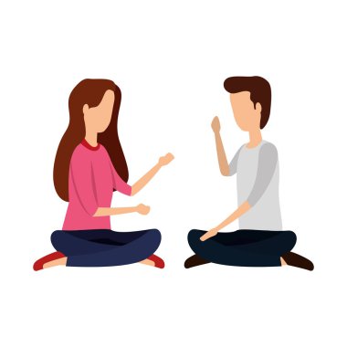 zarif iş çift yoga