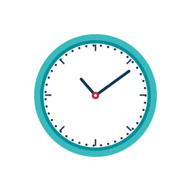 saat saati izole edilmiş simge