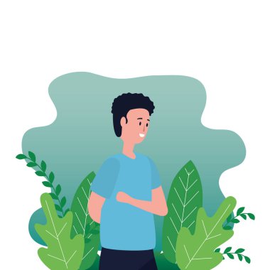 park karakteri genç adam