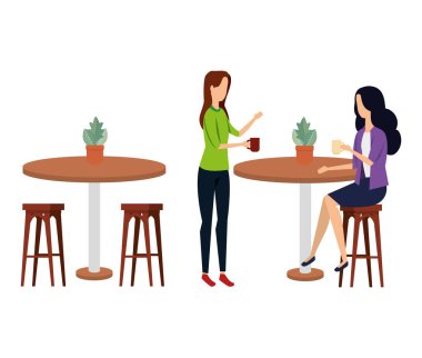 ofiste zarif iş kadınları işçiler