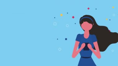 akıllı telefon medya pazarlama kullanarak kadın müşteri