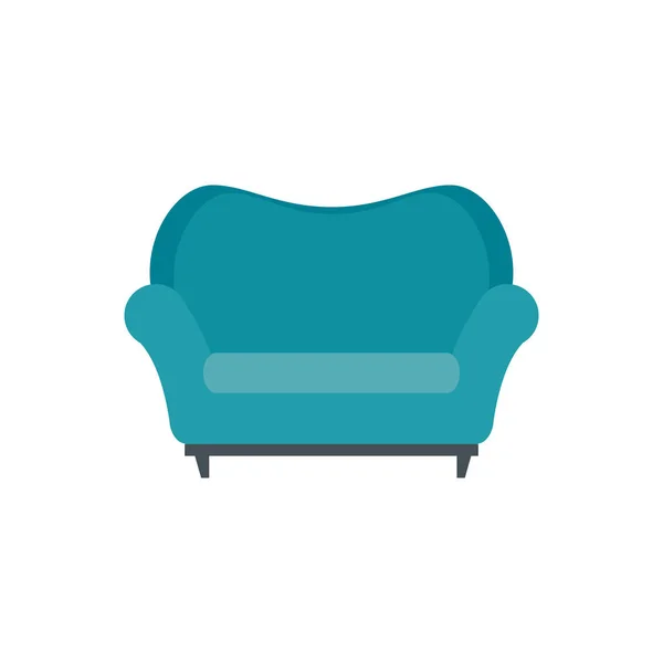 Bekväm soffa vardagsrum utrustning ikon — Stock vektor