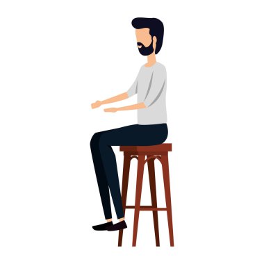 zarif işadamı işçi bankta oturan