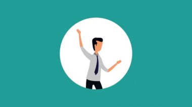 Zarif iş adamı Avatar karakteri