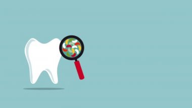 profesyonel kadın doktor tıbbi karakter animasyonu