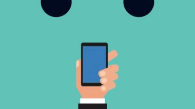 tele tıp animasyon ile akıllı telefon