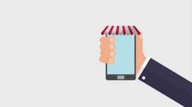 online alışveriş animasyon hd