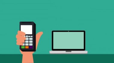 dizüstü bilgisayar ile elektronik ticaret technlogy