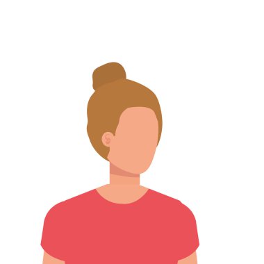 güzel ve genç kadın karakter