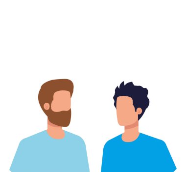 genç ve rahat men karakterleri