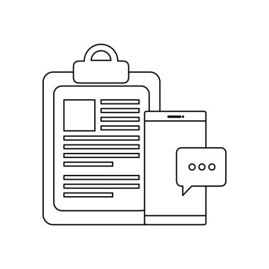 akıllı telefon cihazı ile kontrol listesi panosu