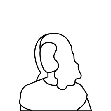 güzel ve genç kadın karakter