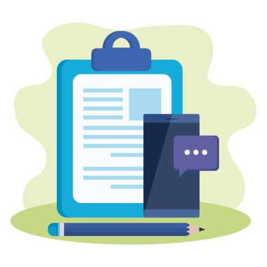 akıllı telefon cihazı ile kontrol listesi panosu