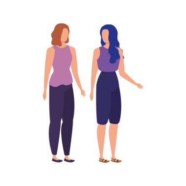 güzel ve genç kadın karakterler