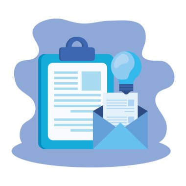 zarf posta ile kontrol listesi pano