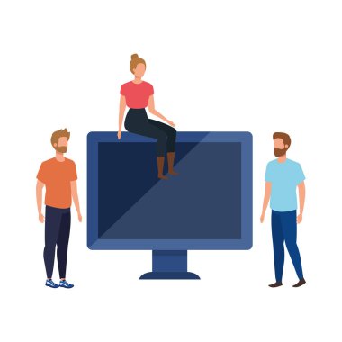 masaüstü bilgisayara sahip kişi grubu