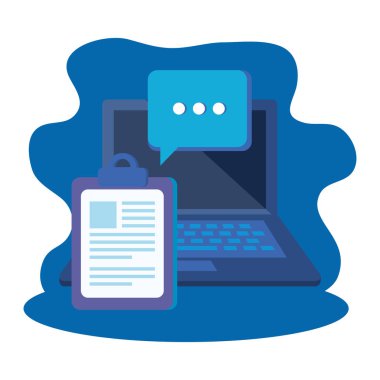 dizüstü bilgisayarlı kontrol listesi panosu