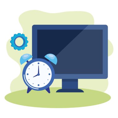 çalar saatli masaüstü bilgisayar